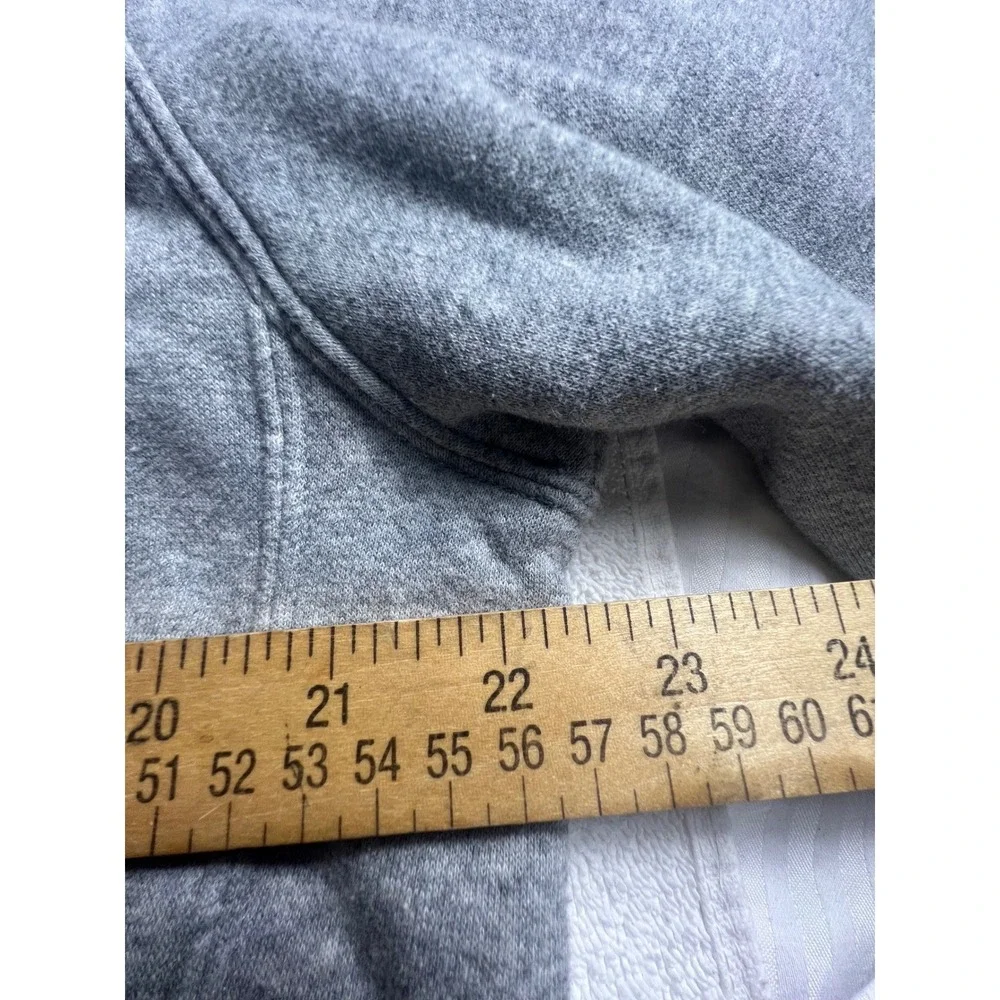 Nike Sportswear Club Fleece Hoodie Mens Small Heather Grey Embroidered‎ Logo